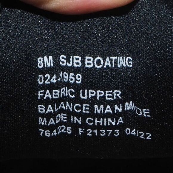 St. John's Bay Boating Memory Foam Slip-on Casual Mules Black Women's 8M - Picture 10 of 10